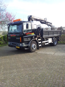 aan en afvoer van materialen